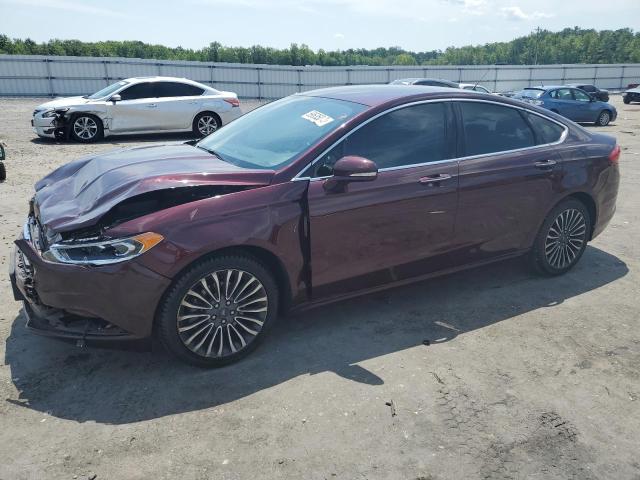 FORD FUSION SE 2017 with VIN 3FA6P0T91HR139068 - Photo from auction