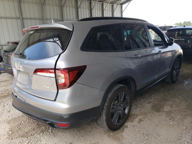 Photo 3 from auction – 2022 HONDA PILOT SPOR with VIN 5FNYF6H37NB080280