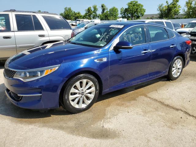 KIA OPTIMA EX 2016 with VIN 5XXGU4L34GG110607 - Photo from auction