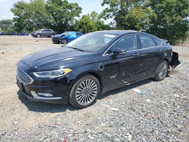 FORD FUSION TIT 2018 with VIN 3FA6P0SU8JR160348 - Photo from auction
