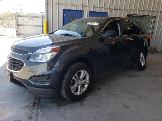 CHEVROLET EQUINOX LS 2017 with VIN 2GNALBEK9H1580342 - Photo from auction