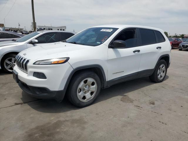 JEEP CHEROKEE S 2014 with VIN 1C4PJMAB3EW297515 - Photo from auction