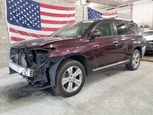 TOYOTA HIGHLANDER 2013 مع رقم تعريف المركبة 5TDDK3EH0DS257318 - صورة من المزاد