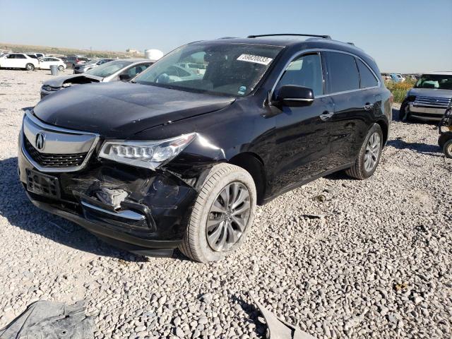ACURA MDX TECHNO 2014 with VIN 5FRYD4H68EB010354 - Photo from auction