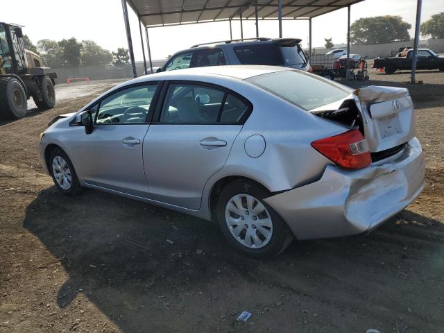 Photo 2 from auction – 2012 HONDA CIVIC LX with VIN 19XFB2F54CE310845
