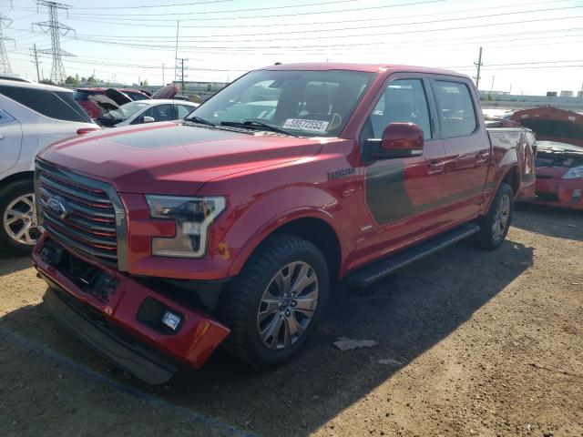 FORD F150 SUPER 2016 with VIN 1FTEW1EG5GFC72955 - Photo from auction