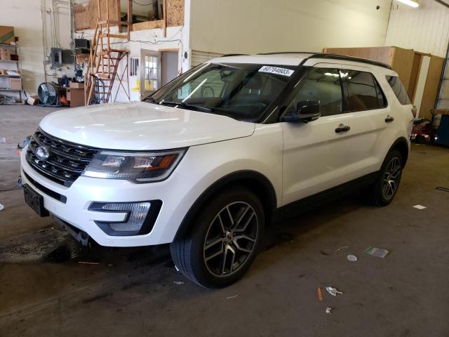 FORD EXPLORER S 2016 with VIN 1FM5K8GT6GGB73498 - Photo from auction