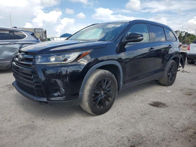 Photo 1 from auction – 2019 TOYOTA HIGHLANDER with VIN 5TDKZRFH4KS330269