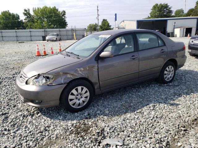TOYOTA COROLLA CE 2003 with VIN 2T1BR32E43C052525 - Photo from auction