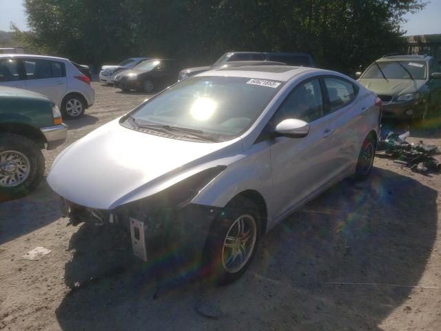 HYUNDAI ELANTRA GL 2011 with VIN 5NPDH4AE1BH046955 - Photo from auction