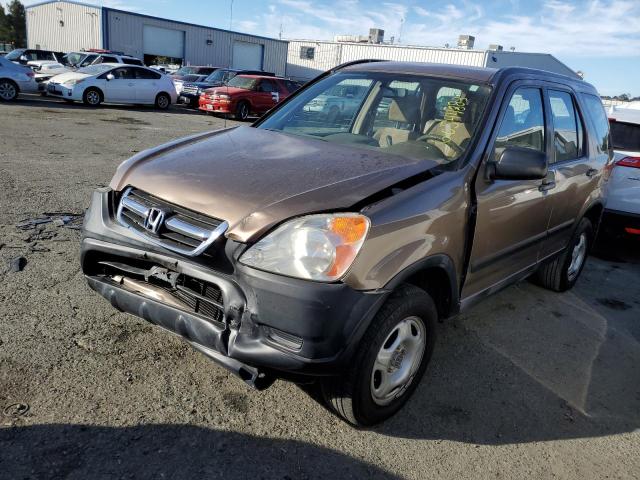 HONDA CR-V LX 2002 with VIN JHLRD78442C072674 - Photo from auction