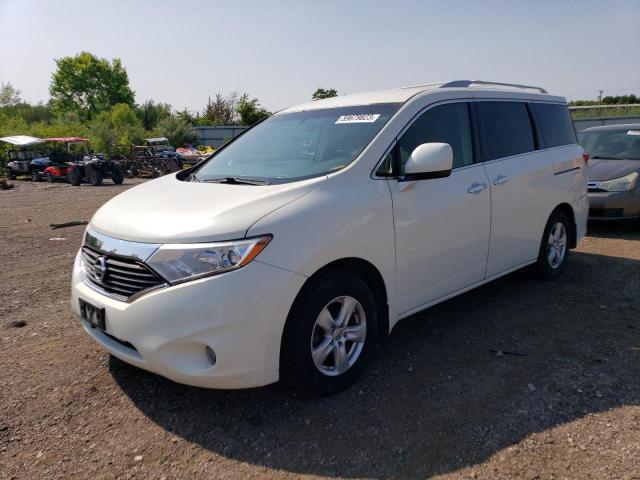 NISSAN QUEST S 2013 with VIN JN8AE2KP3D9067435 - Photo from auction