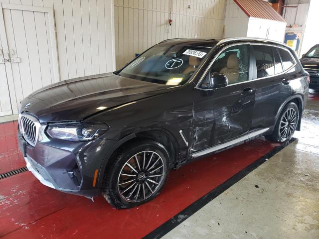 Photo 1 from auction – 2022 BMW X3 XDRIVE3 with VIN 5UX53DP08N9K02497