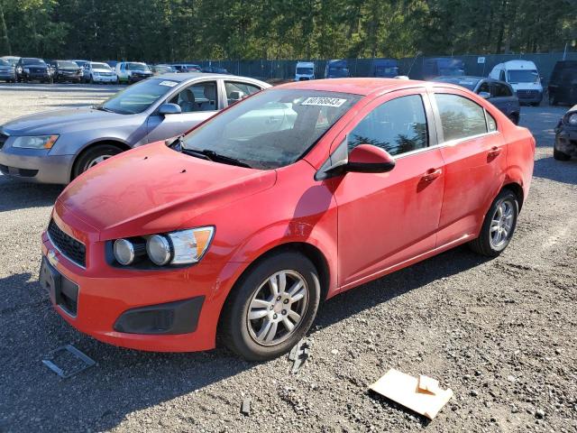 CHEVROLET SONIC LT 2015 with VIN 1G1JC5SH0F4188380 - Photo from auction