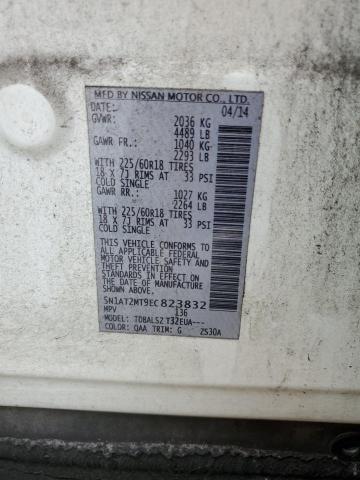 Photo 14 from auction – 2014 NISSAN ROGUE S with VIN 5N1AT2MT9EC823832