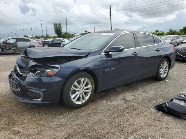 CHEVROLET MALIBU LT 2018 with VIN 1G1ZD5ST4JF117667 - Photo from auction