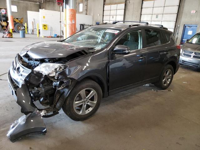TOYOTA RAV4 XLE 2015 with VIN JTMRFREV6FJ035630 - Photo from auction