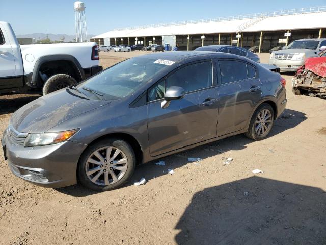 HONDA CIVIC EX 2012 with VIN 2HGFB2F84CH599919 - Photo from auction