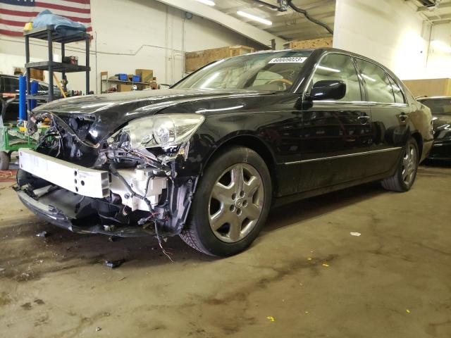 LEXUS LS 430 2004 with VIN JTHBN36F340126316 - Photo from auction