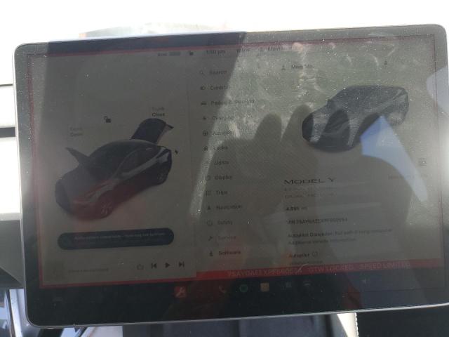 Photo 9 from auction – 2023 TESLA MODEL Y with VIN 7SAYGAEEXPF660554