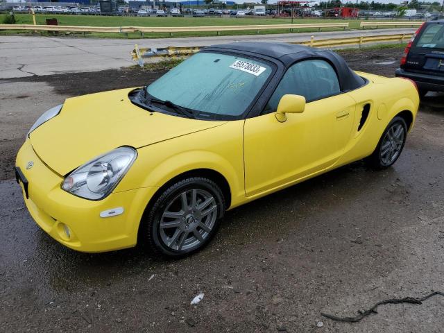 TOYOTA MR2 SPYDER 2003 with VIN JTDFR320030061528 - Photo from auction