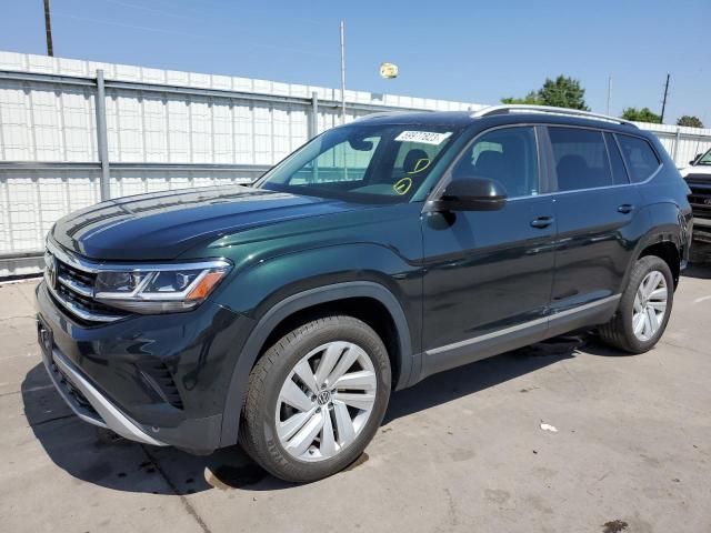 VOLKSWAGEN ATLAS SEL 2021 with VIN 1V2BR2CA2MC518757 - Photo from auction