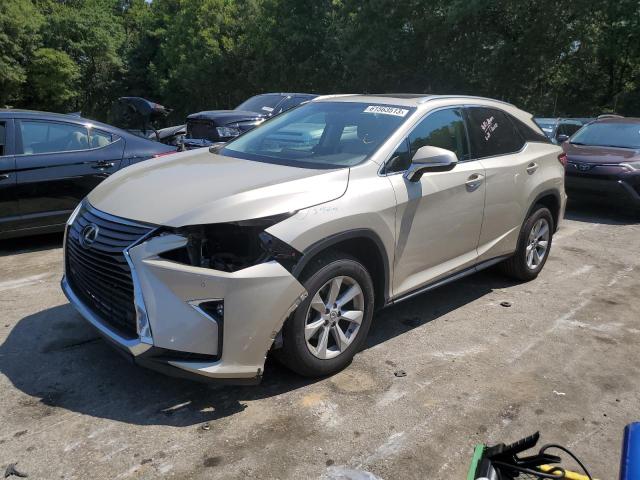 LEXUS RX 350 2016 with VIN 2T2ZZMCA9GC026309 - Photo from auction