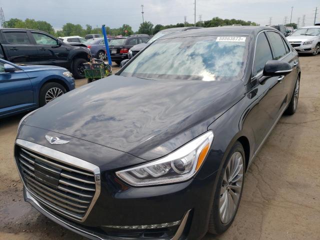 GENESIS G90 PREMIU 2019 with VIN KMTF34JA3KU064062 - Photo from auction