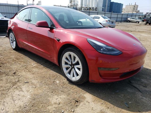 Снимка 4 от търг – 2022 TESLA MODEL 3 с VIN 5YJ3E1EA9NF347258