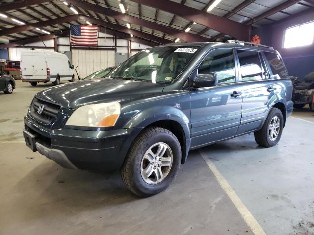 HONDA PILOT EXL 2005 with VIN 5FNYF18505B010673 - Photo from auction