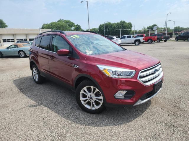 FORD ESCAPE SEL 2018 with VIN 1FMCU9HD9JUA77260 - Photo from auction