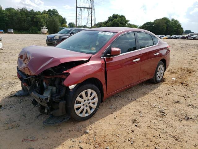NISSAN SENTRA S 2015 with VIN 3N1AB7AP5FL688157 - Photo from auction