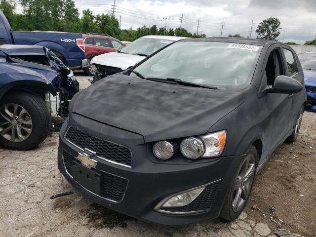 CHEVROLET SONIC RS 2014 with VIN 1G1JG6SB1E4119606 - Photo from auction