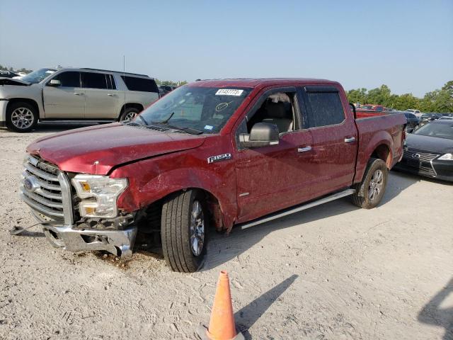 FORD F150 SUPER 2016 with VIN 1FTEW1EG7GKE60495 - Photo from auction