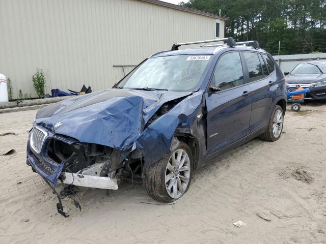 BMW X3 XDRIVE2 2013 with VIN 5UXWX9C51D0D01515 - Photo from auction