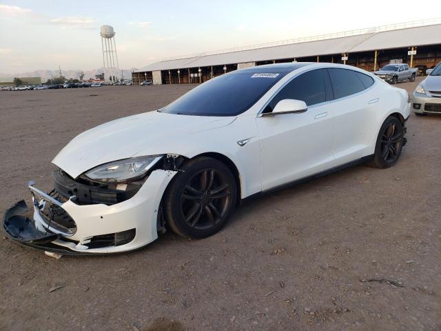 TESLA MODEL S 2015 with VIN 5YJSA1E15FF119234 - Photo from auction