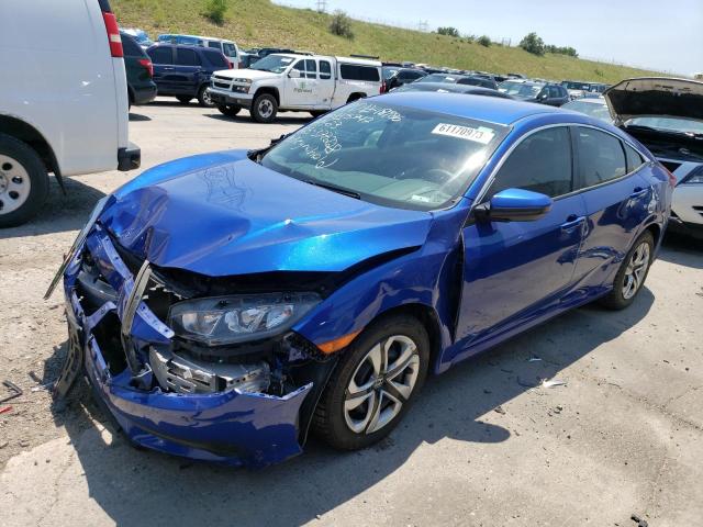 HONDA CIVIC LX 2018 with VIN 2HGFC2F57JH565747 - Photo from auction