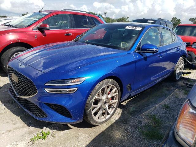 GENESIS G70 BASE 2022 с VIN KMTG54TE9NU090300 - Снимка от търг