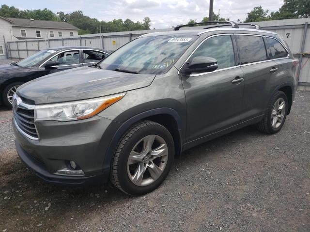 TOYOTA HIGHLANDER 2015 with VIN 5TDDKRFH2FS186885 - Photo from auction
