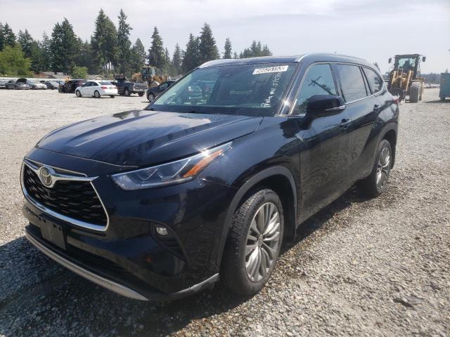 TOYOTA HIGHLANDER 2020 with VIN 5TDFZRBH5LS022214 - Photo from auction