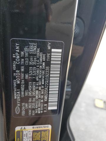 Photo 14 from auction – 2016 HYUNDAI TUCSON LIM with VIN KM8J33A22GU192338
