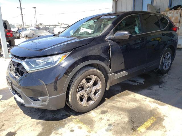HONDA CR-V EX 2019 with VIN 7FARW1H55KE028641 - Photo from auction