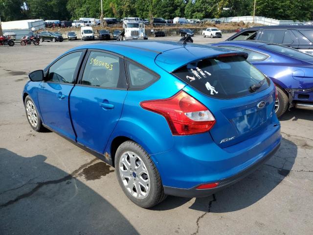 Photo 2 from auction – 2012 FORD FOCUS SE with VIN 1FAHP3K26CL407179