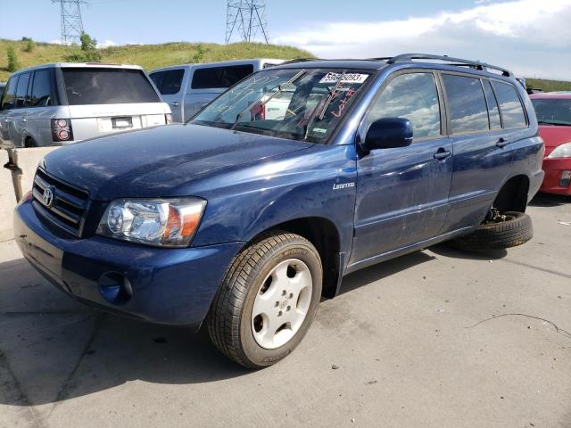 TOYOTA HIGHLANDER 2006 with VIN JTEEP21A260159806 - Photo from auction
