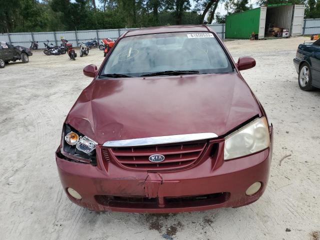Photo 5 from auction – 2005 KIA SPECTRA LX with VIN KNAFE121655137488
