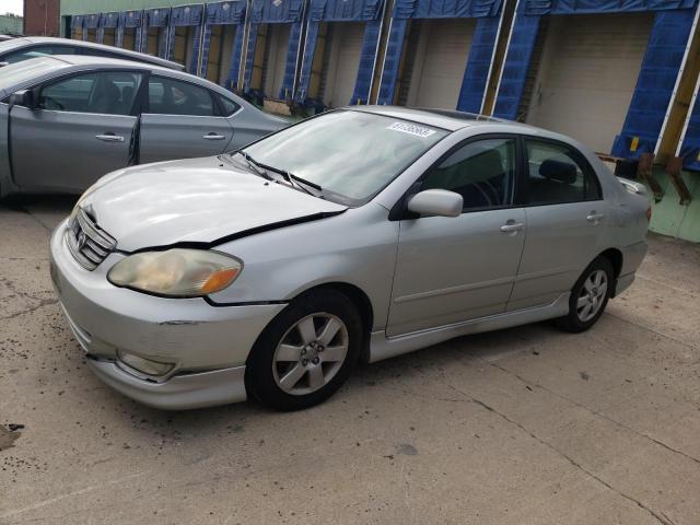 TOYOTA COROLLA CE 2004 with VIN 2T1BR32E34C237697 - Photo from auction