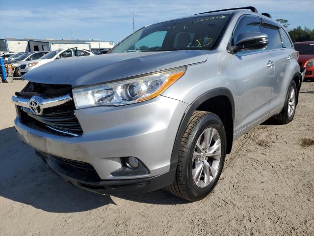TOYOTA HIGHLANDER 2014 with VIN 5TDBKRFH0ES009550 - Photo from auction