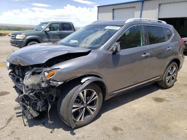 NISSAN ROGUE S 2018 with VIN 5N1AT2MT4JC735989 - Photo from auction