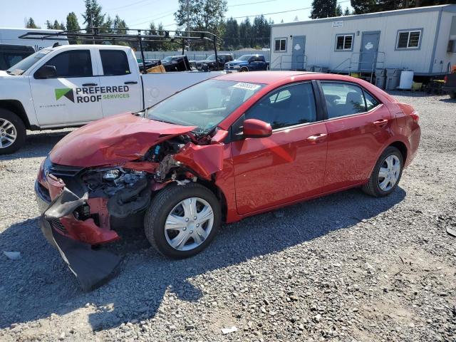 TOYOTA COROLLA L 2015 with VIN 2T1BURHE0FC282348 - Photo from auction