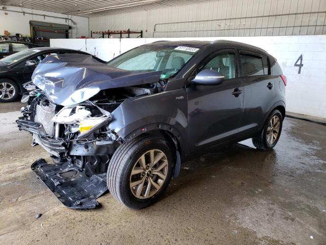 KIA SPORTAGE 2015 with VIN KNDPBCAC2F7704249 - Photo from auction